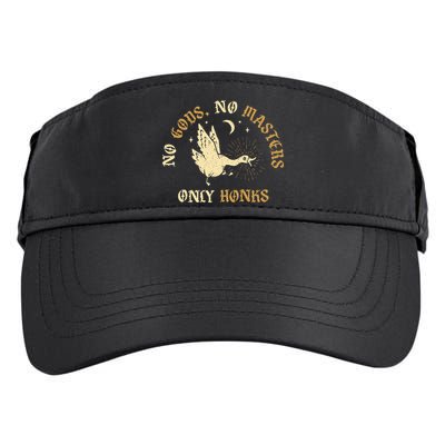 No Gods No M.A.S.T.E.R.S Only Honks Adult Drive Performance Visor