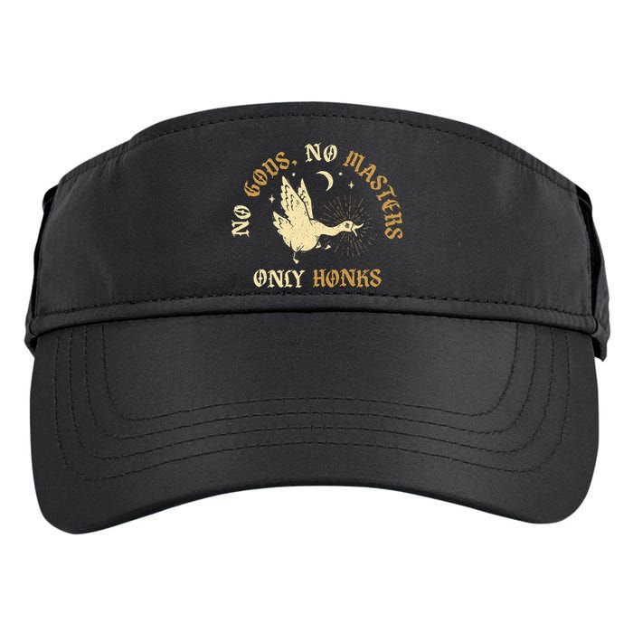No Gods No M.A.S.T.E.R.S Only Honks Adult Drive Performance Visor