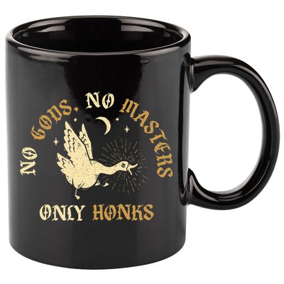 No Gods No M.A.S.T.E.R.S Only Honks 11oz C Handle Ceramic Mug