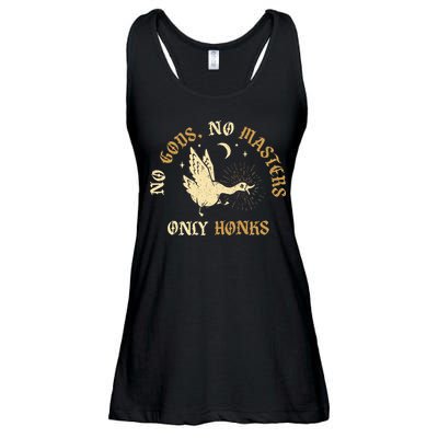 No Gods No M.A.S.T.E.R.S Only Honks Ladies Essential Flowy Tank