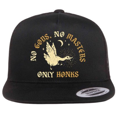 No Gods No M.A.S.T.E.R.S Only Honks Flatbill Hat