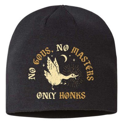 No Gods No M.A.S.T.E.R.S Only Honks Sustainable Beanie