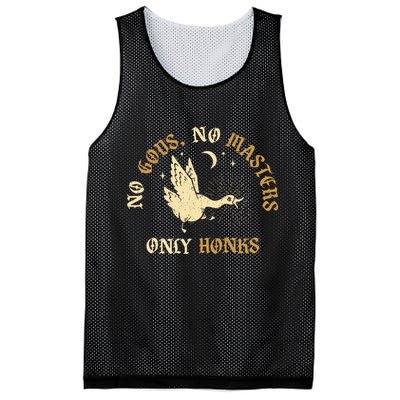No Gods No M.A.S.T.E.R.S Only Honks Mesh Reversible Basketball Jersey Tank