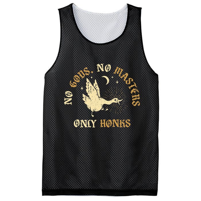 No Gods No M.A.S.T.E.R.S Only Honks Mesh Reversible Basketball Jersey Tank