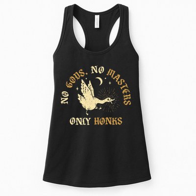 No Gods No M.A.S.T.E.R.S Only Honks Womens Tank Top