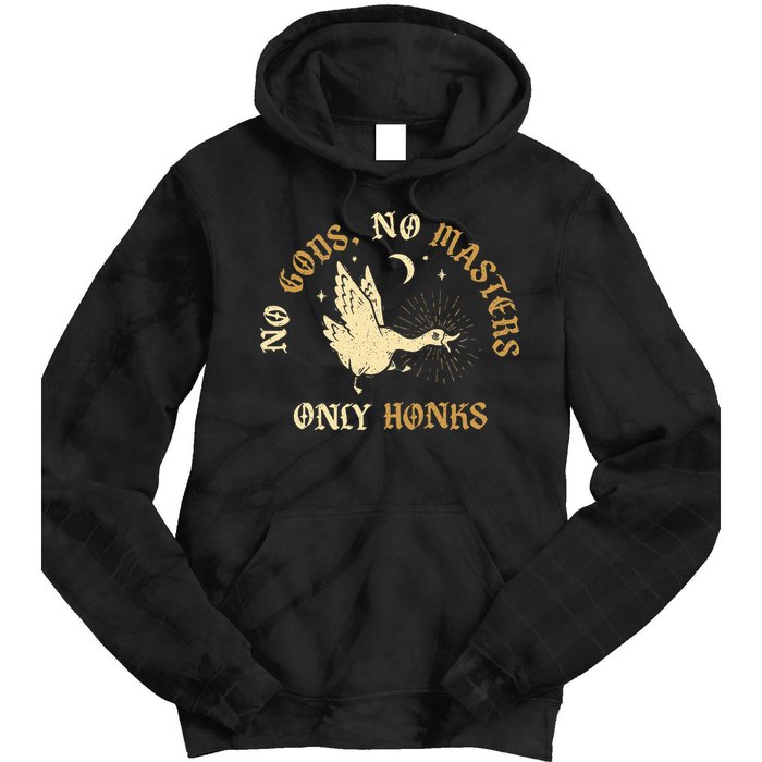 No Gods No M.A.S.T.E.R.S Only Honks Tie Dye Hoodie