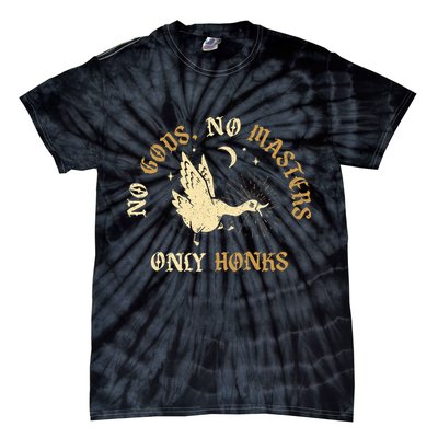 No Gods No M.A.S.T.E.R.S Only Honks Tie-Dye T-Shirt
