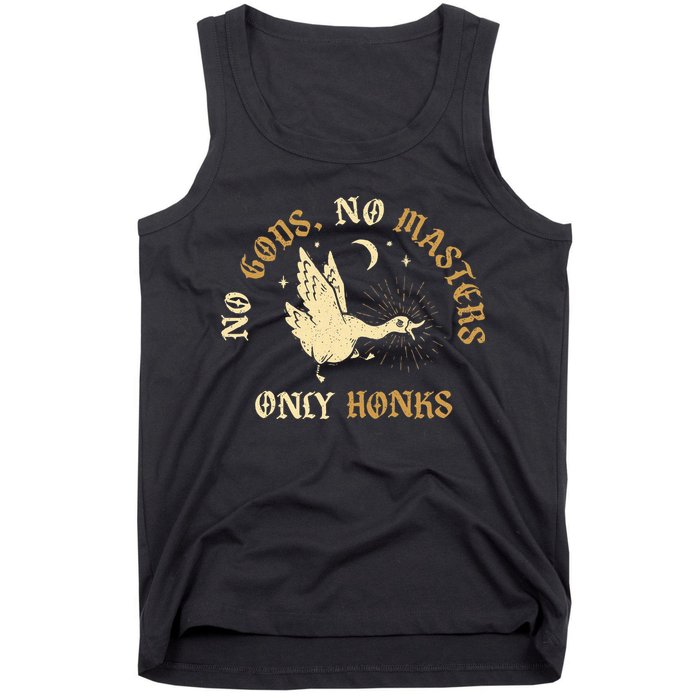 No Gods No M.A.S.T.E.R.S Only Honks Tank Top