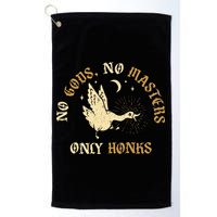 No Gods No M.A.S.T.E.R.S Only Honks Golf Towel
