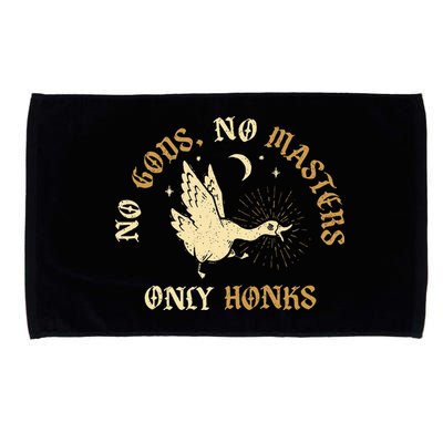 No Gods No M.A.S.T.E.R.S Only Honks Microfiber Hand Towel