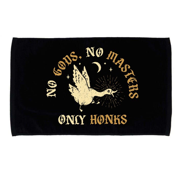 No Gods No M.A.S.T.E.R.S Only Honks Microfiber Hand Towel