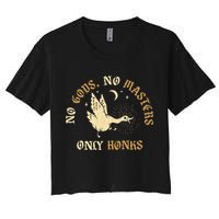 No Gods No M.A.S.T.E.R.S Only Honks Crop Top