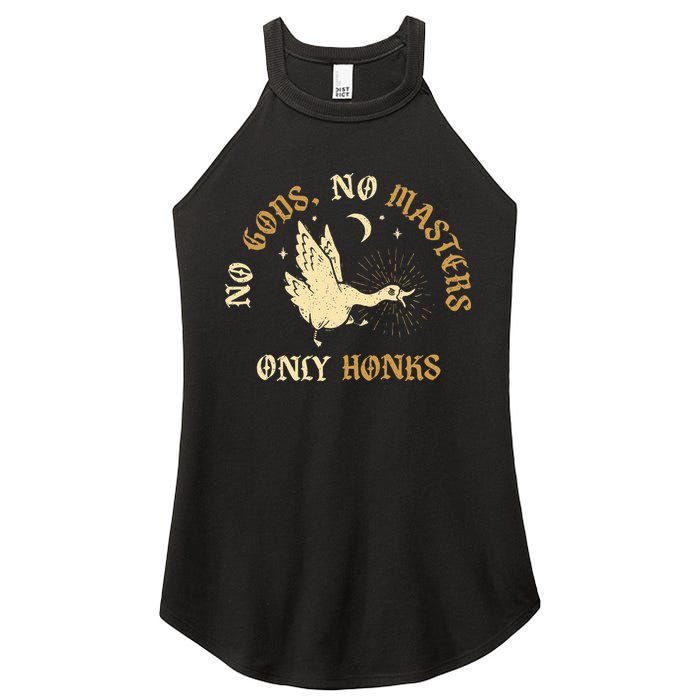 No Gods No M.A.S.T.E.R.S Only Honks Women's Perfect Tri Rocker Tank