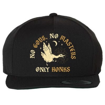 No Gods No M.A.S.T.E.R.S Only Honks Wool Snapback Cap