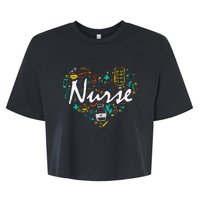 Nurse Gifts Nurse Week Gifts Cute Nurse Bella+Canvas Jersey Crop Tee