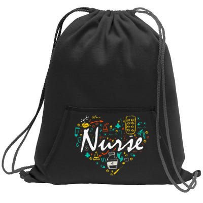 Nurse Gifts Nurse Week Gifts Cute Nurse Sweatshirt Cinch Pack Bag