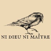 No God No Master Ni Dieu Ni Maitre Drawstring Bag