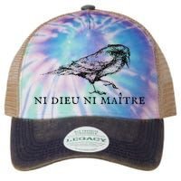 No God No Master Ni Dieu Ni Maitre Legacy Tie Dye Trucker Hat