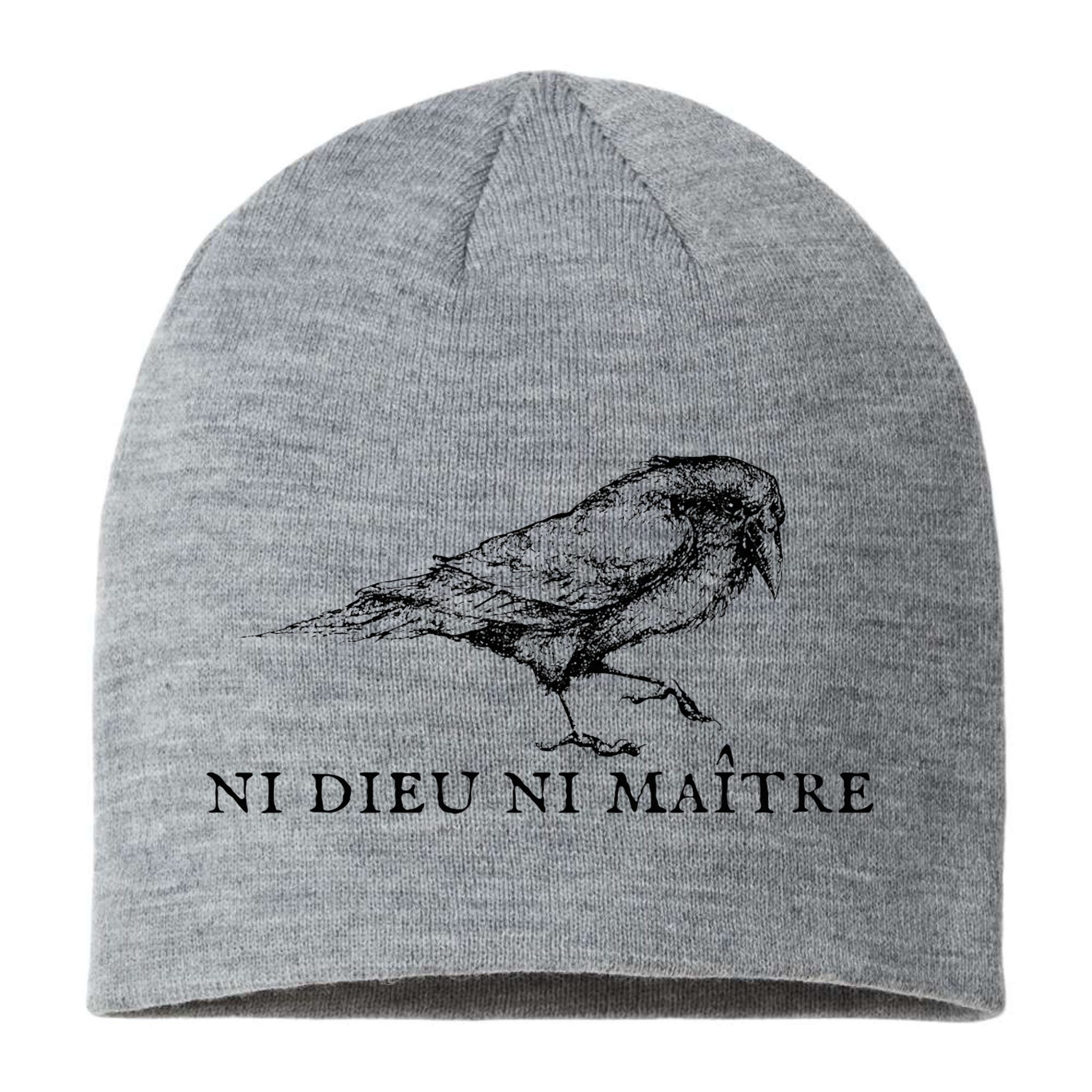 No God No Master Ni Dieu Ni Maitre Sustainable Beanie
