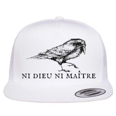 No God No Master Ni Dieu Ni Maitre Flatbill Hat