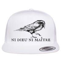No God No Master Ni Dieu Ni Maitre Flat Bill Trucker Hat