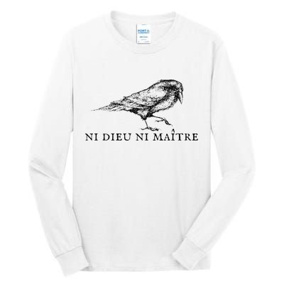 No God No Master Ni Dieu Ni Maitre Tall Long Sleeve T-Shirt