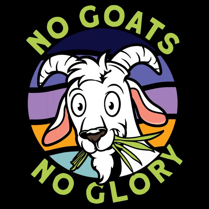 No Goats No Glory Goat Retro Goats Farmer Zip Tote Bag