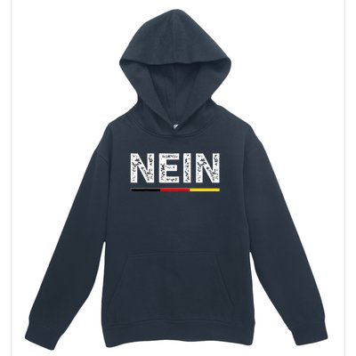 Nein German No Saying Funny Germany Urban Pullover Hoodie