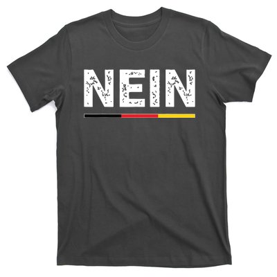 Nein German No Saying Funny Germany Vintage T-Shirt