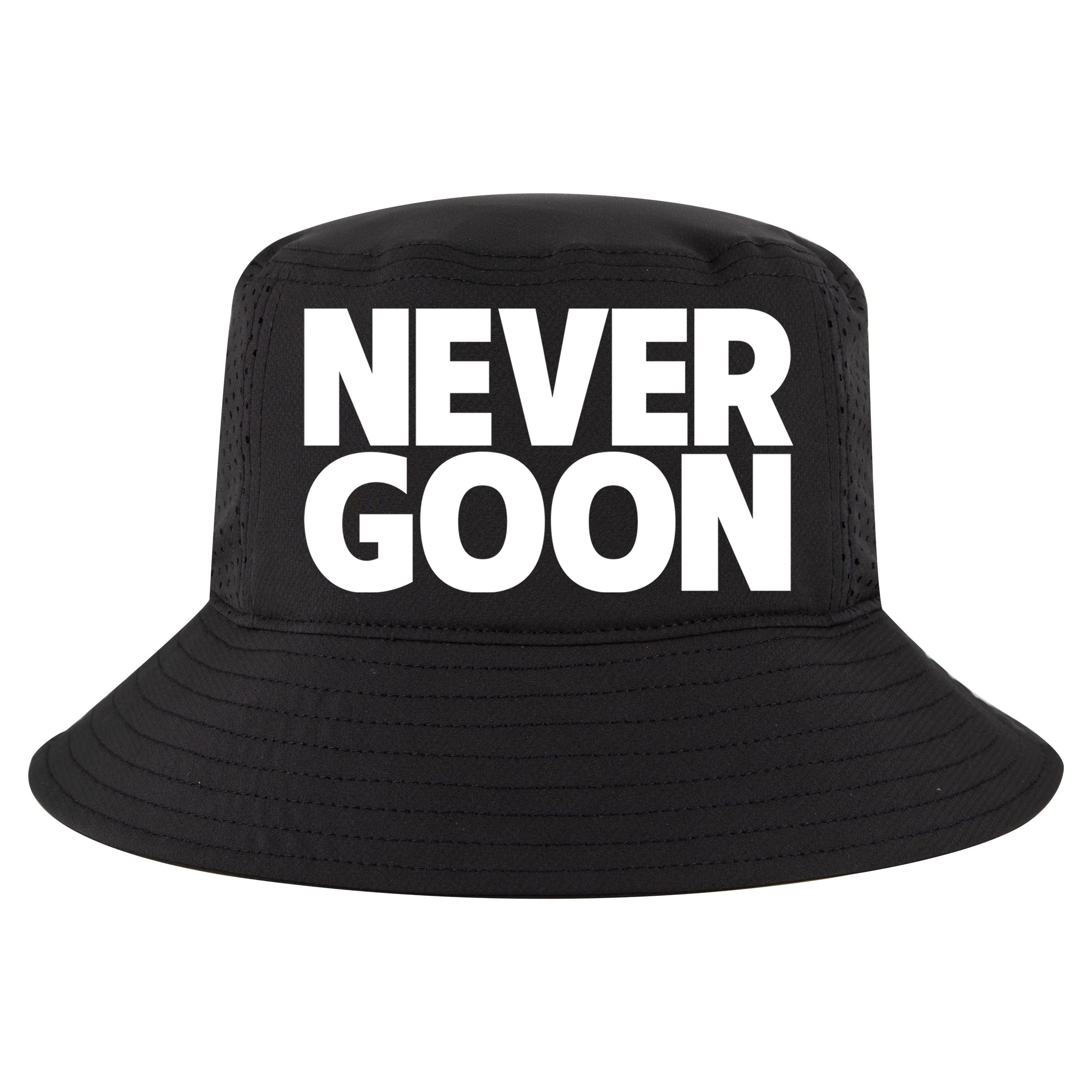 Never Goon Cool Comfort Performance Bucket Hat