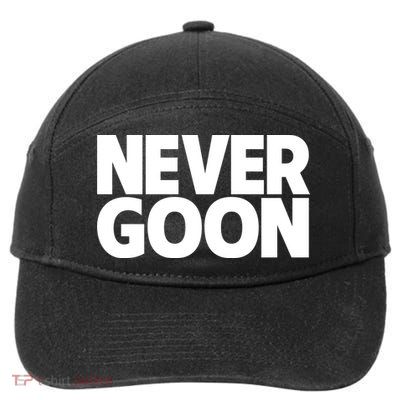 Never Goon 7-Panel Snapback Hat