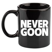 Never Goon 11oz C Handle Ceramic Mug