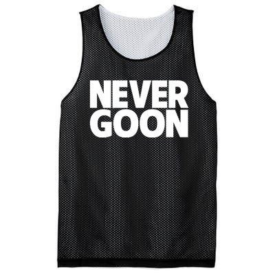 Never Goon Mesh Reversible Basketball Jersey Tank