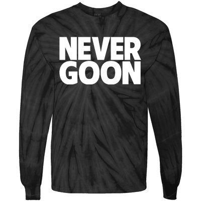 Never Goon Tie-Dye Long Sleeve Shirt