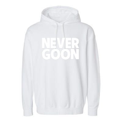 Never Goon Garment-Dyed Fleece Hoodie