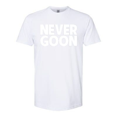 Never Goon Softstyle CVC T-Shirt