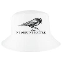 No God No Master Ni Dieu Ni Maitre Retro Crow Bird Cool Comfort Performance Bucket Hat