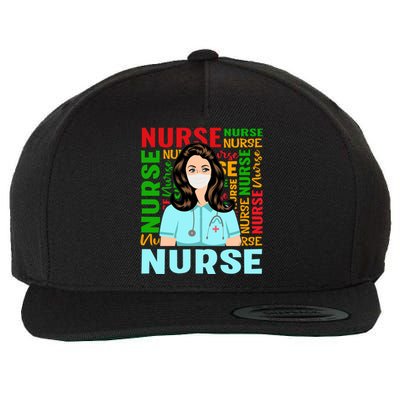 Nurse Gift Wool Snapback Cap