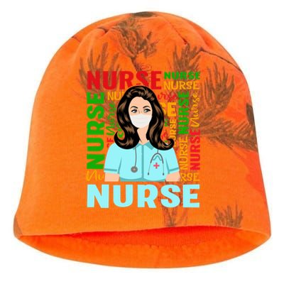 Nurse Gift Kati - Camo Knit Beanie