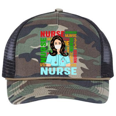 Nurse Gift Retro Rope Trucker Hat Cap