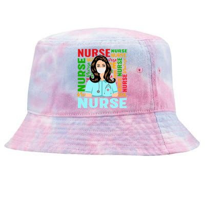 Nurse Gift Tie-Dyed Bucket Hat