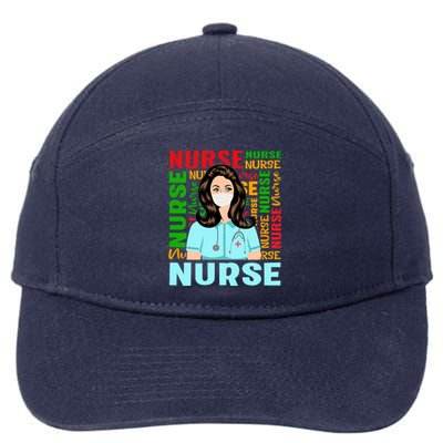 Nurse Gift 7-Panel Snapback Hat