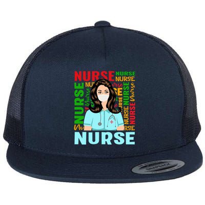 Nurse Gift Flat Bill Trucker Hat