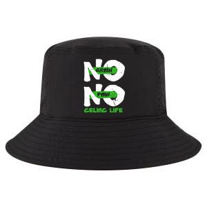 No Grain No Pain Celiac Disease Awareness Month Warrior Gift Cool Comfort Performance Bucket Hat