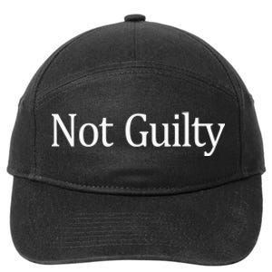 Not Guilty - 7-Panel Snapback Hat