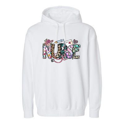 Nurse Gifts Garment-Dyed Fleece Hoodie