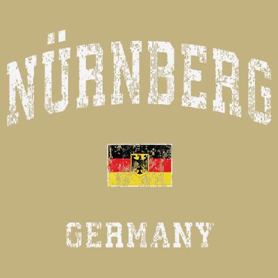 Nuremberg Germany Nurnberg Vintage Athletic Sports T-Shirt
