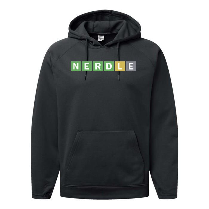 NERDLE Game Nerd Performance Fleece Hoodie