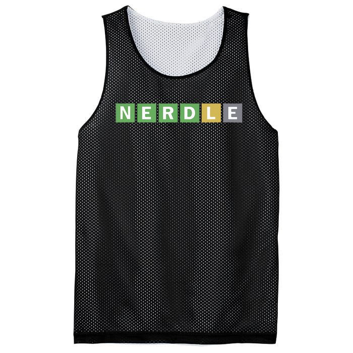 NERDLE Game Nerd Mesh Reversible Basketball Jersey Tank