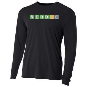 NERDLE Game Nerd Cooling Performance Long Sleeve Crew